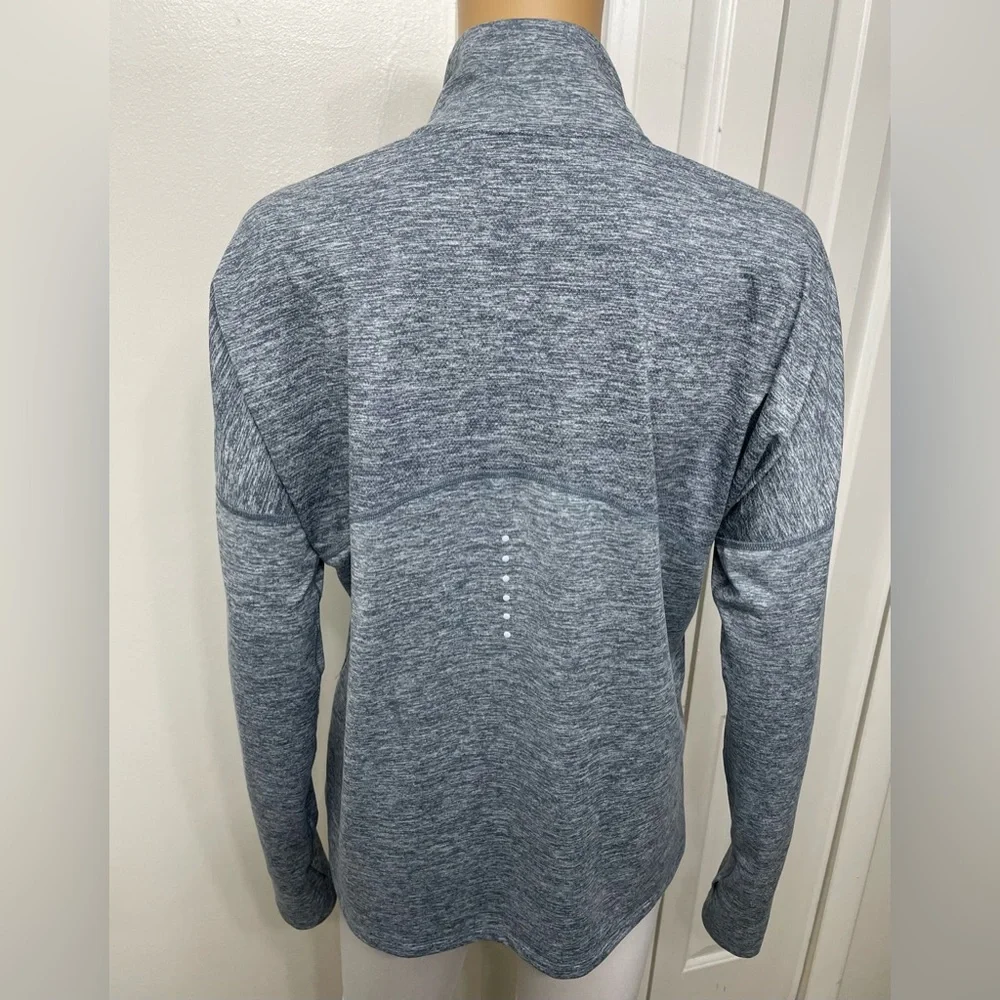 Nike Women's Dry Element Running Top Gray Heather Long Sleeve Size M - Picture 9 of 12